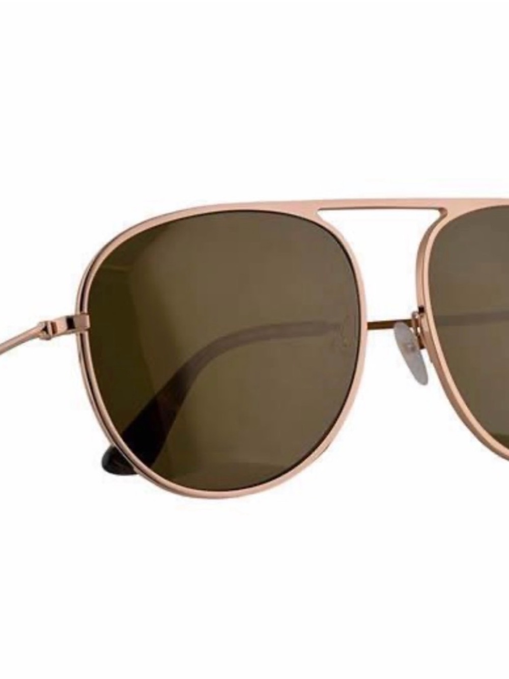 Tom Ford Gold Frame Sunglasses with Brown Lenses